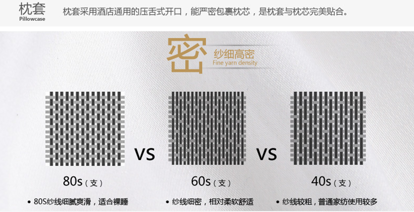 枕套采用和壓舌式開口，嚴(yán)密包裹