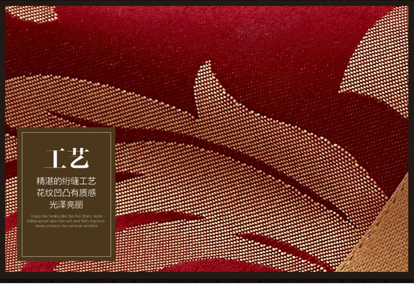 精湛絎縫工藝，花紋光澤亮麗