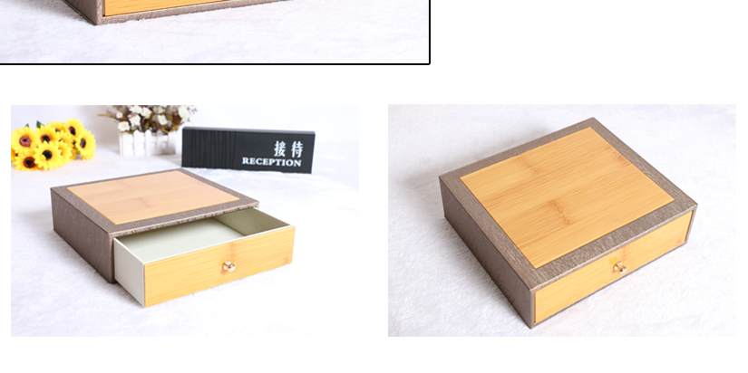 美觀的單層抽屜用品盒