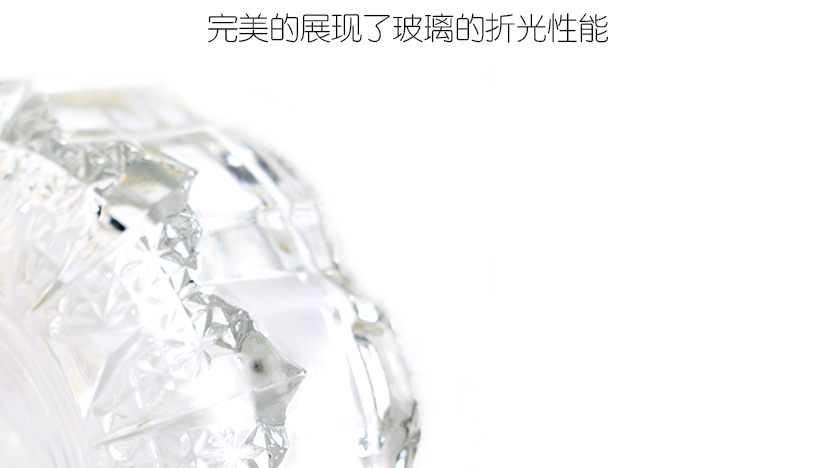 采用優(yōu)質(zhì)無鉛玻璃為原料