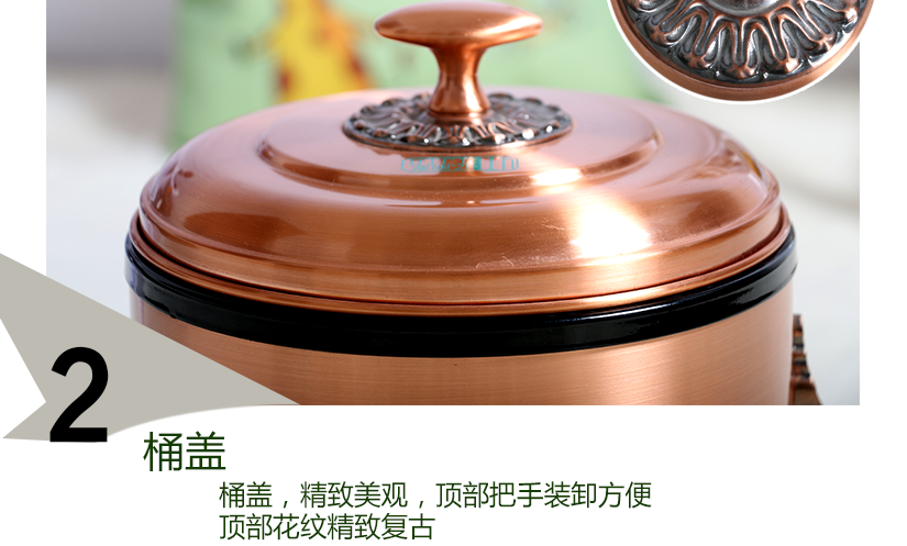 頂部獨(dú)特浮雕花紋設(shè)計(jì)，典雅時(shí)尚