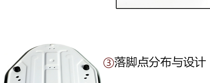 落腳點(diǎn)分布與設(shè)計