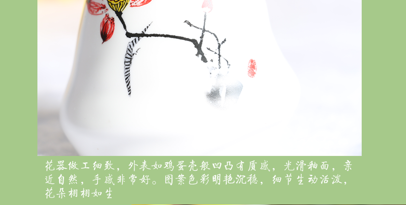 不規(guī)則瓶口，彰顯它優(yōu)美的氣質(zhì)